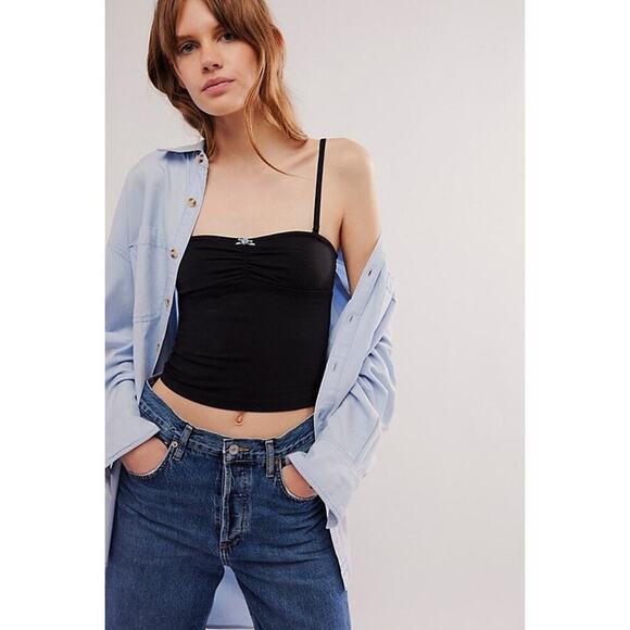 NEW Free People Fit For You Convertible Tube Top Sz M - Picture 4 of 10